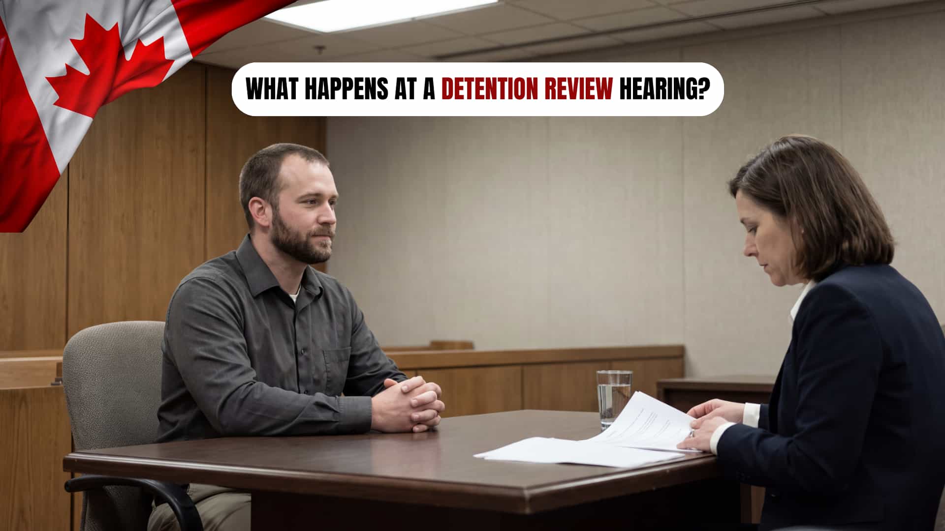 Detention Review Hearing in Canada